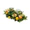 18" Orange & Lemon Pillar Candle Holder by Ashland®